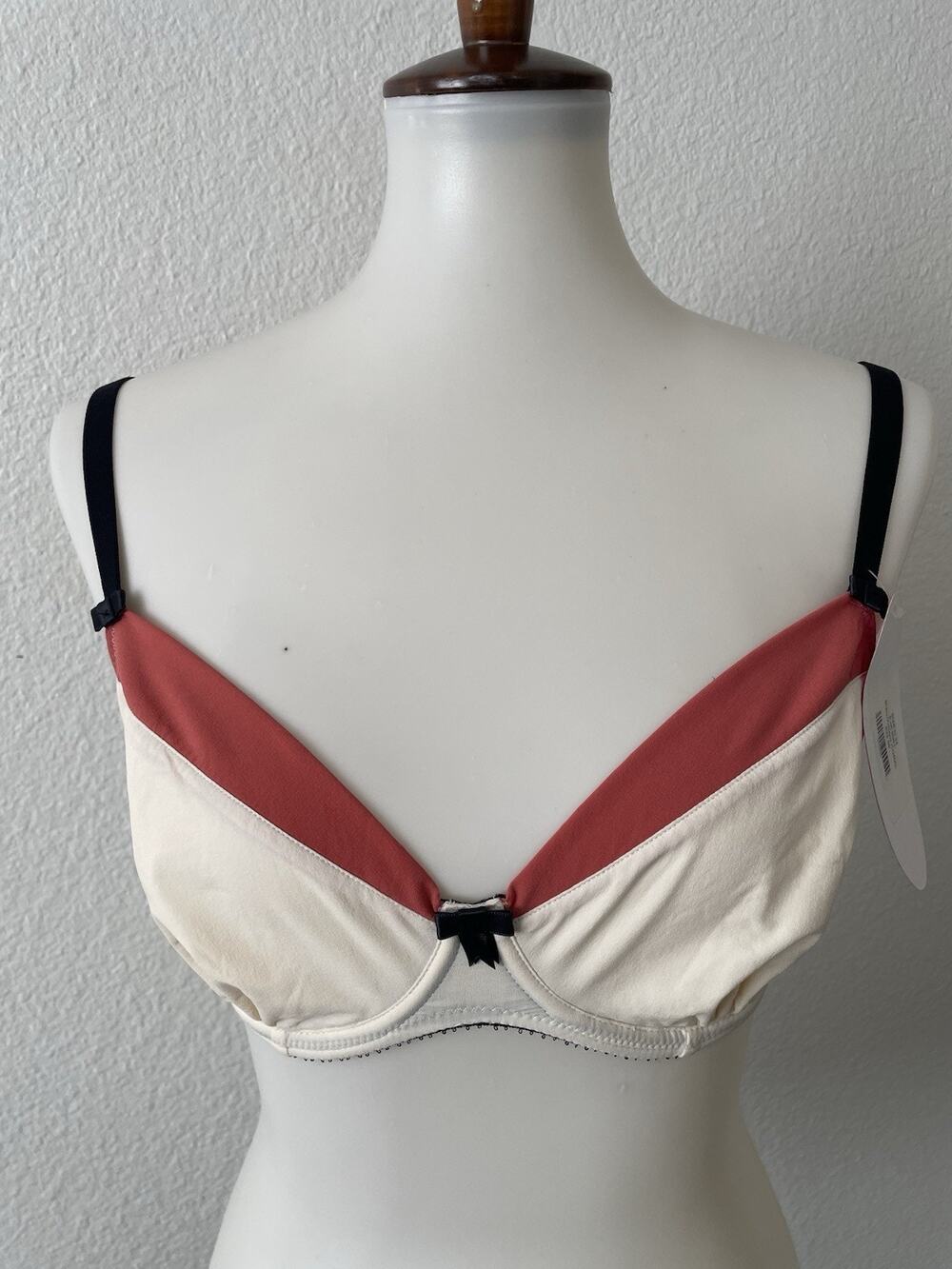 Claudette Bra Sophia Romantic Coquette Minimalist Retro Chic Lingerie Intimates